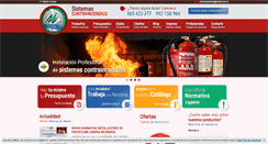Desktop Screenshot of extintoresalicante.com